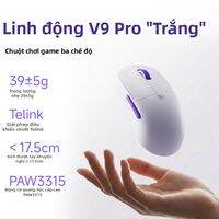 Akko | Chuột Gaming Akko Dash V9 Ultra - 3 Chế Độ (Bluetooth/2.4G/Dây) | Thiết Kế Siêu Nhẹ | Dành cho Esports