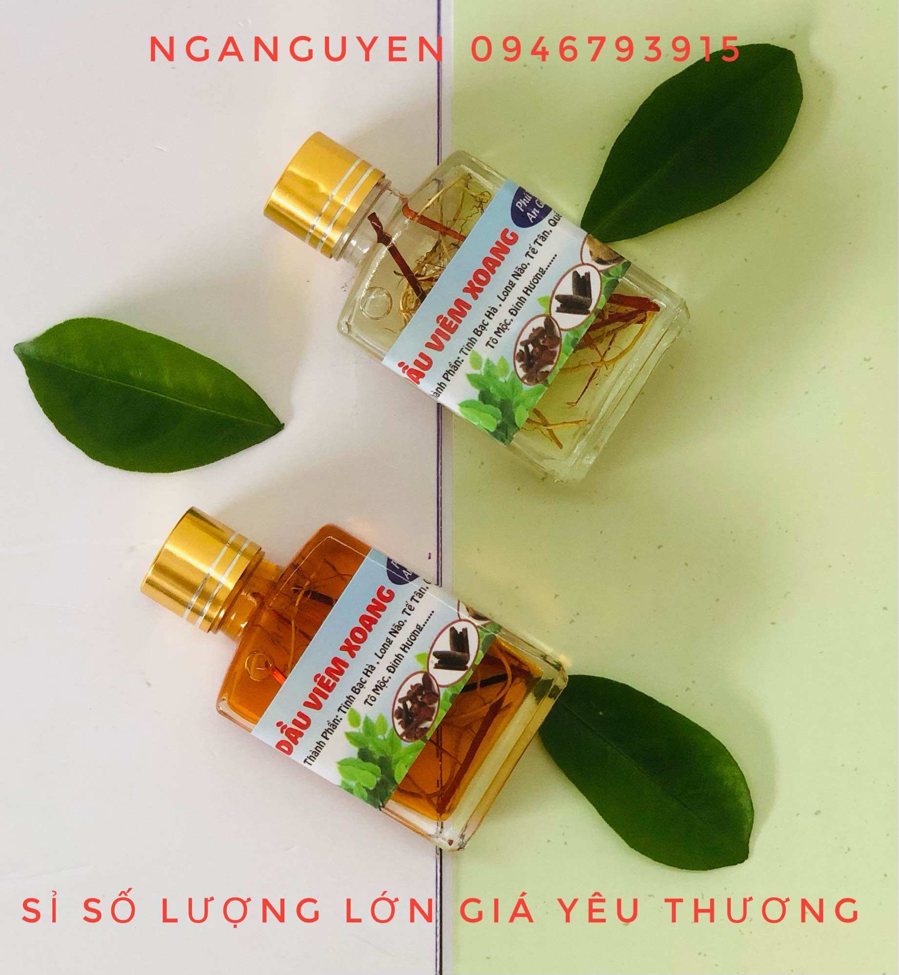 Dầu viêm xoang trắng 30ml (rễ)