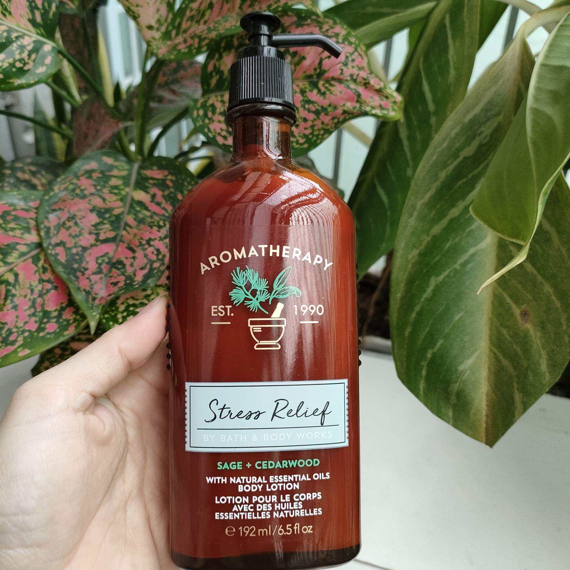 Sữa dưỡng thể giúp thư giãn giảm stress Bath and body works Aromatherapy 192ml - Mỹ