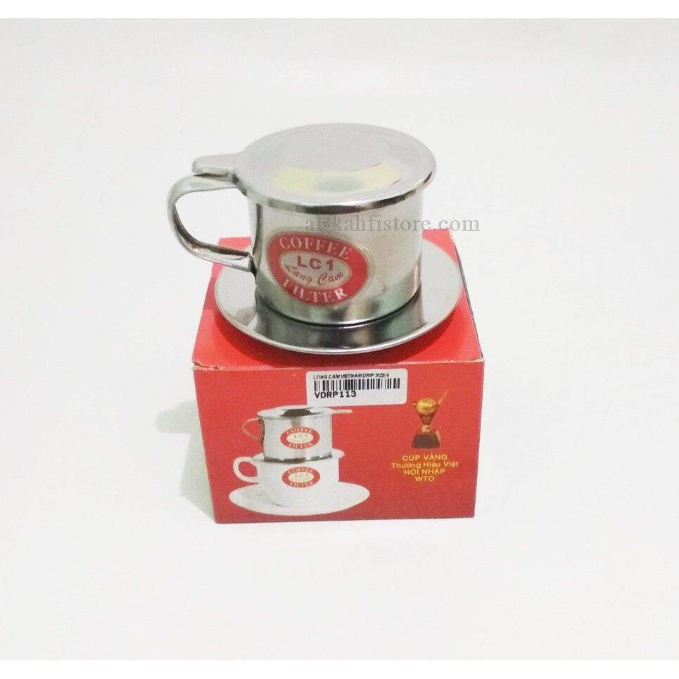 Long Cam Stainless Steel Cafe Filter No. 8 (2 Cups)
