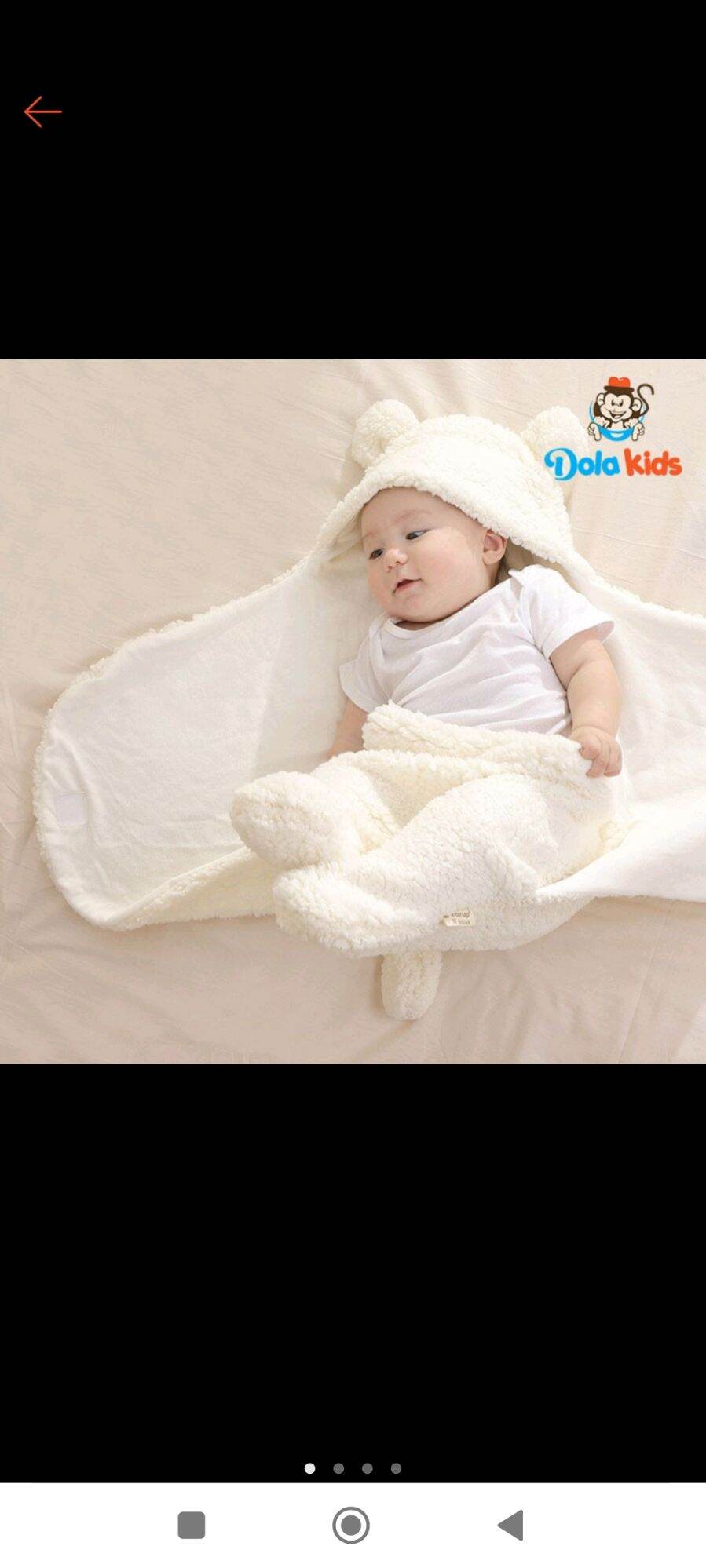 khăn ủ kén cho bé sơ sinh, quấn kén cho bé dễ ngủ