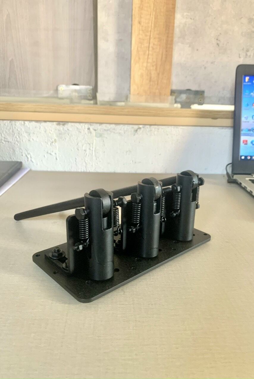 Máy dập nẹp chỉ che vít 3 chức năng vít 8+vít 10+óc cam 15