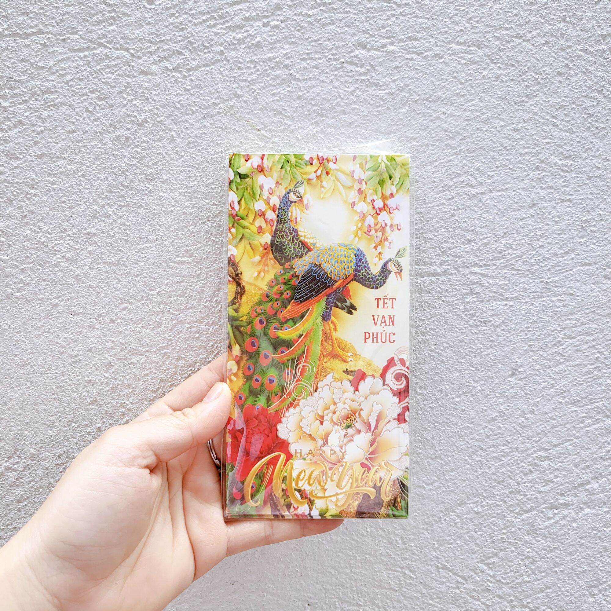 combo 10 bao lì xì màu ngẩu nhiên