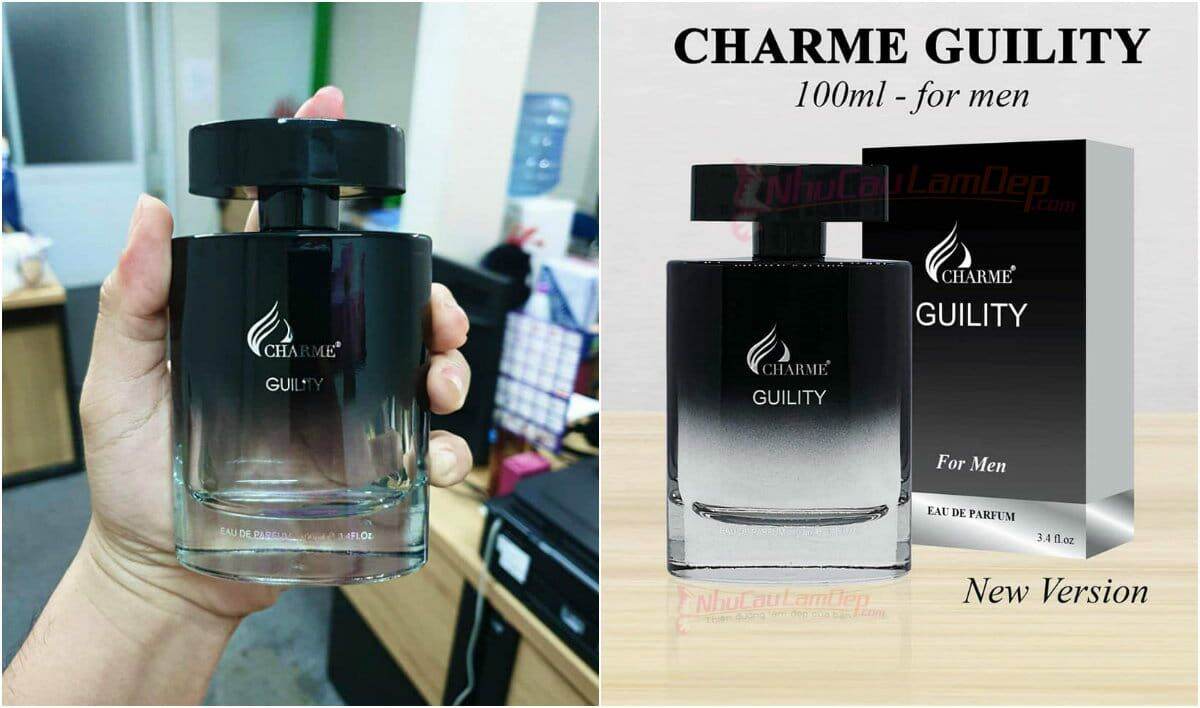 [HCM]nước hoa nam gulity 100ml cào mã