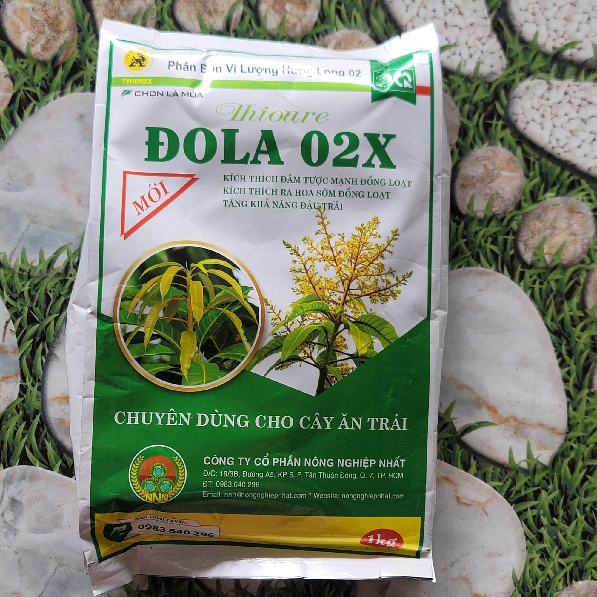 DOLA 02X 1kg Kích ra hoa đồng loạt - Xé đầu cực nhanh - Kích nhú cựa gà - Không chai đầu đọt