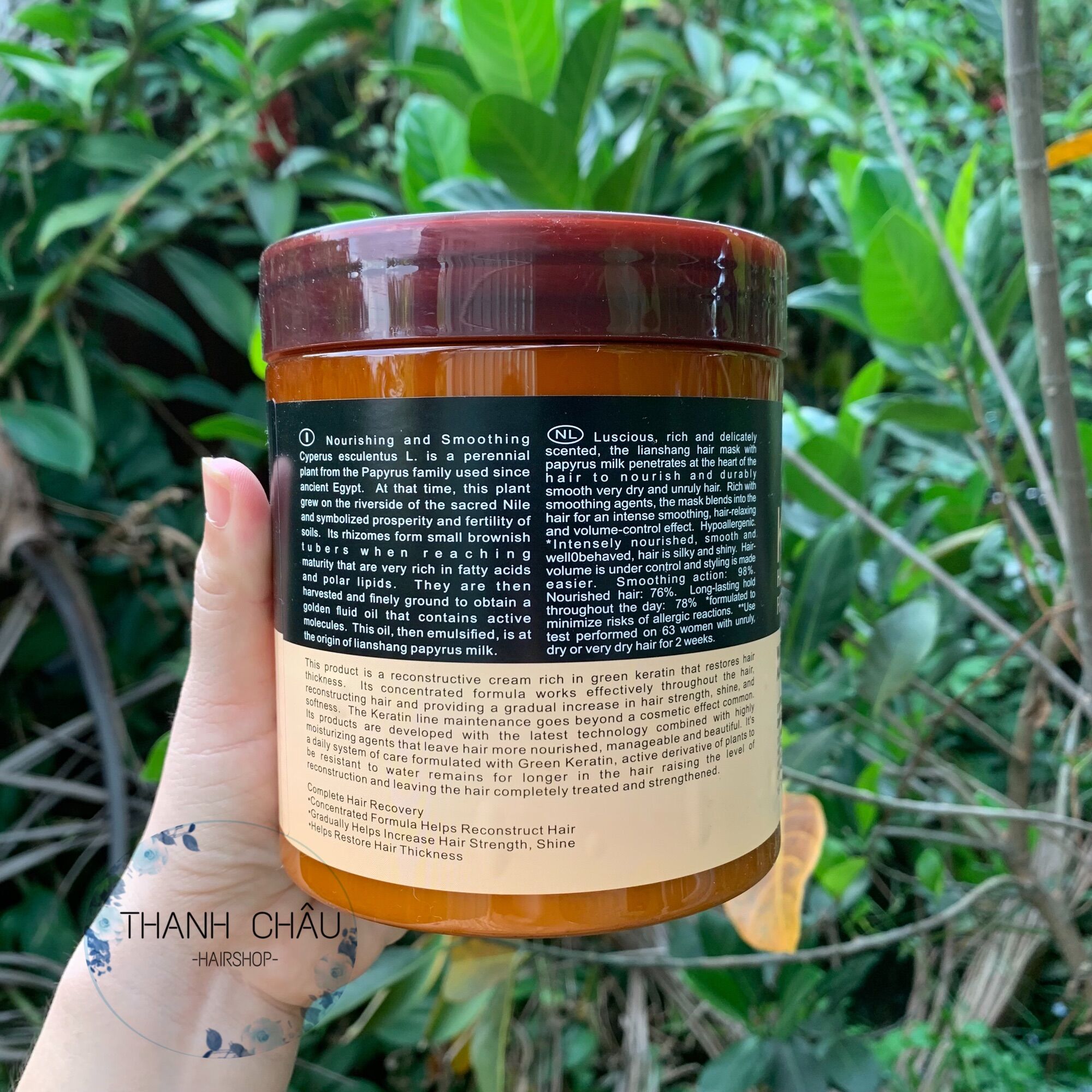 Hấp dầu tóc phục hồi keratin 1000ml