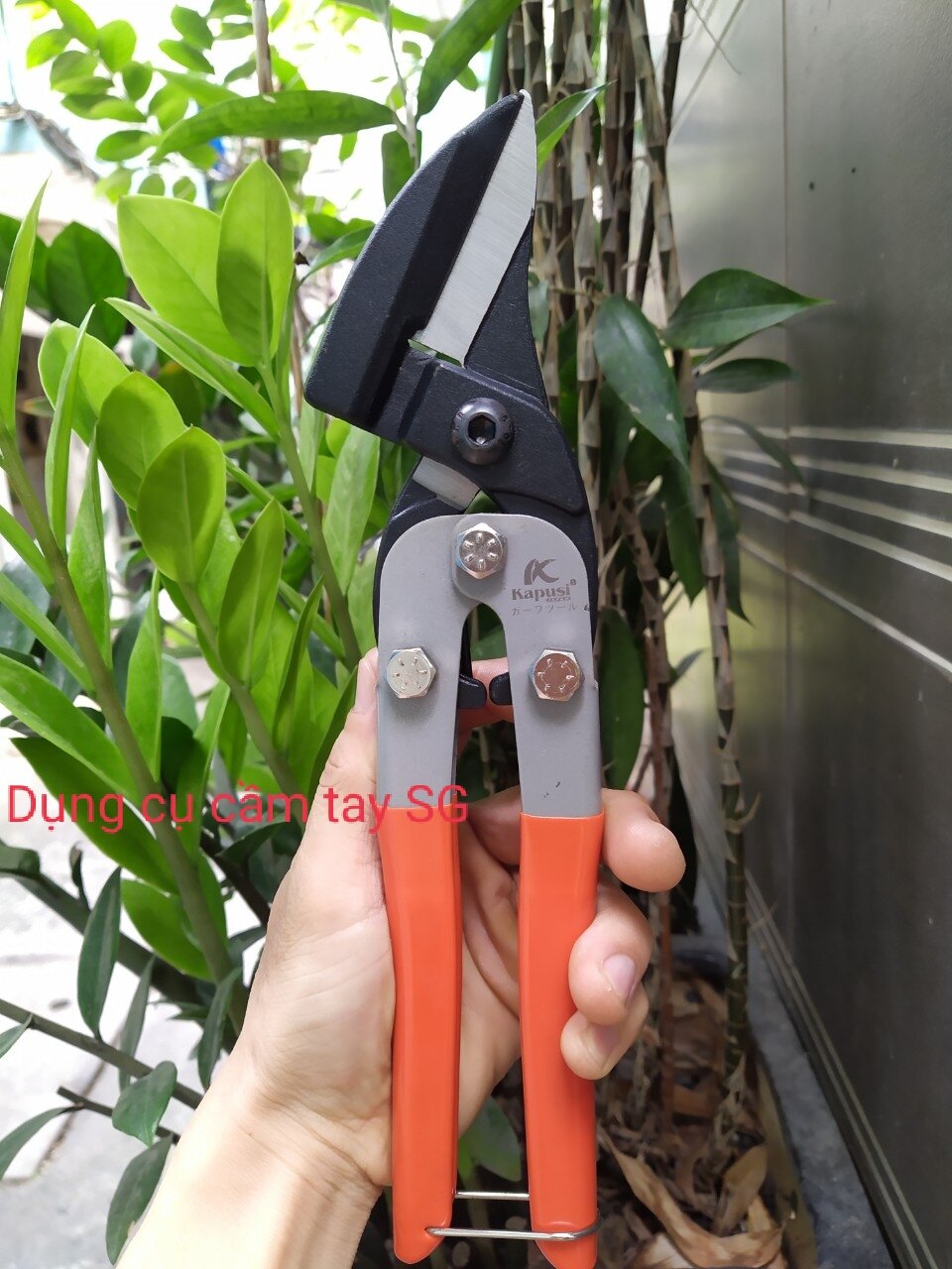 Kéo cắt tôn,thạch cao mỏ nghiêng cao cấp Kapusi