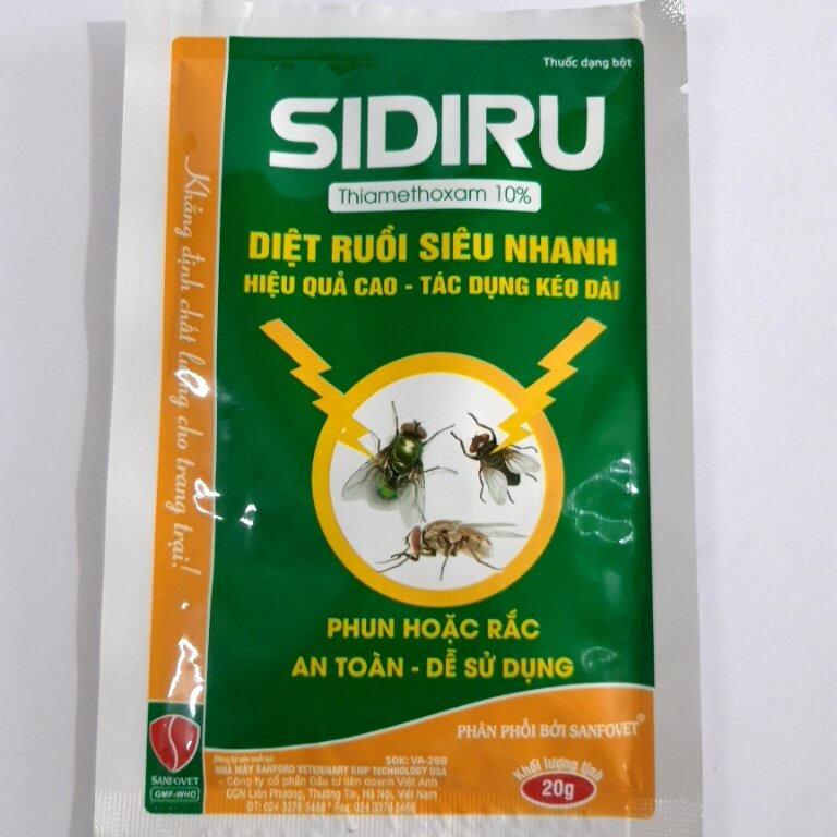 Thuốc diệt ruồi siridu - an toàn, hiệu quả