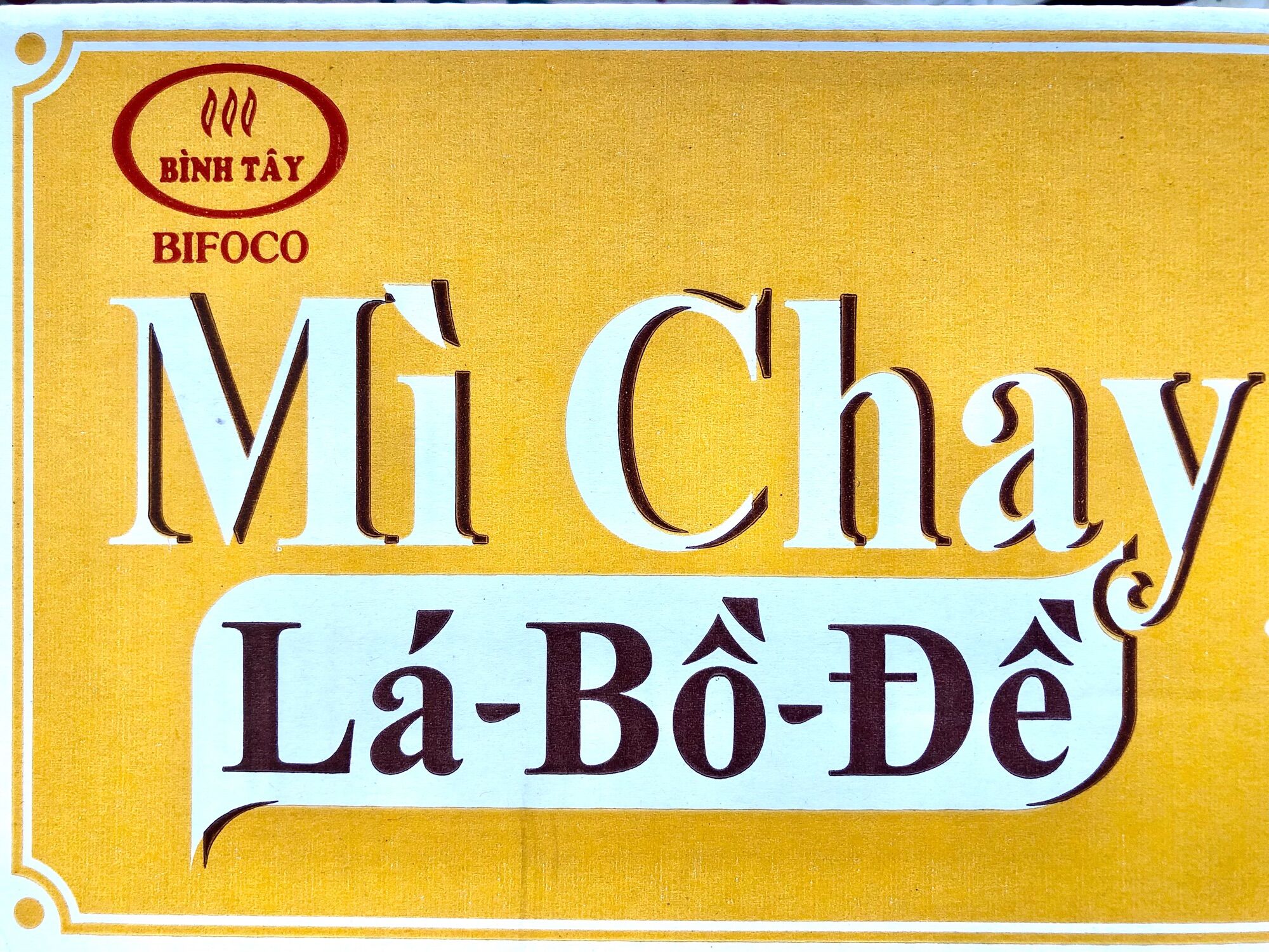 Mì chay lá bồ đề tô (6 tô/thùng) - Vegetable Instant Noodle Bowl (Pack of 6)