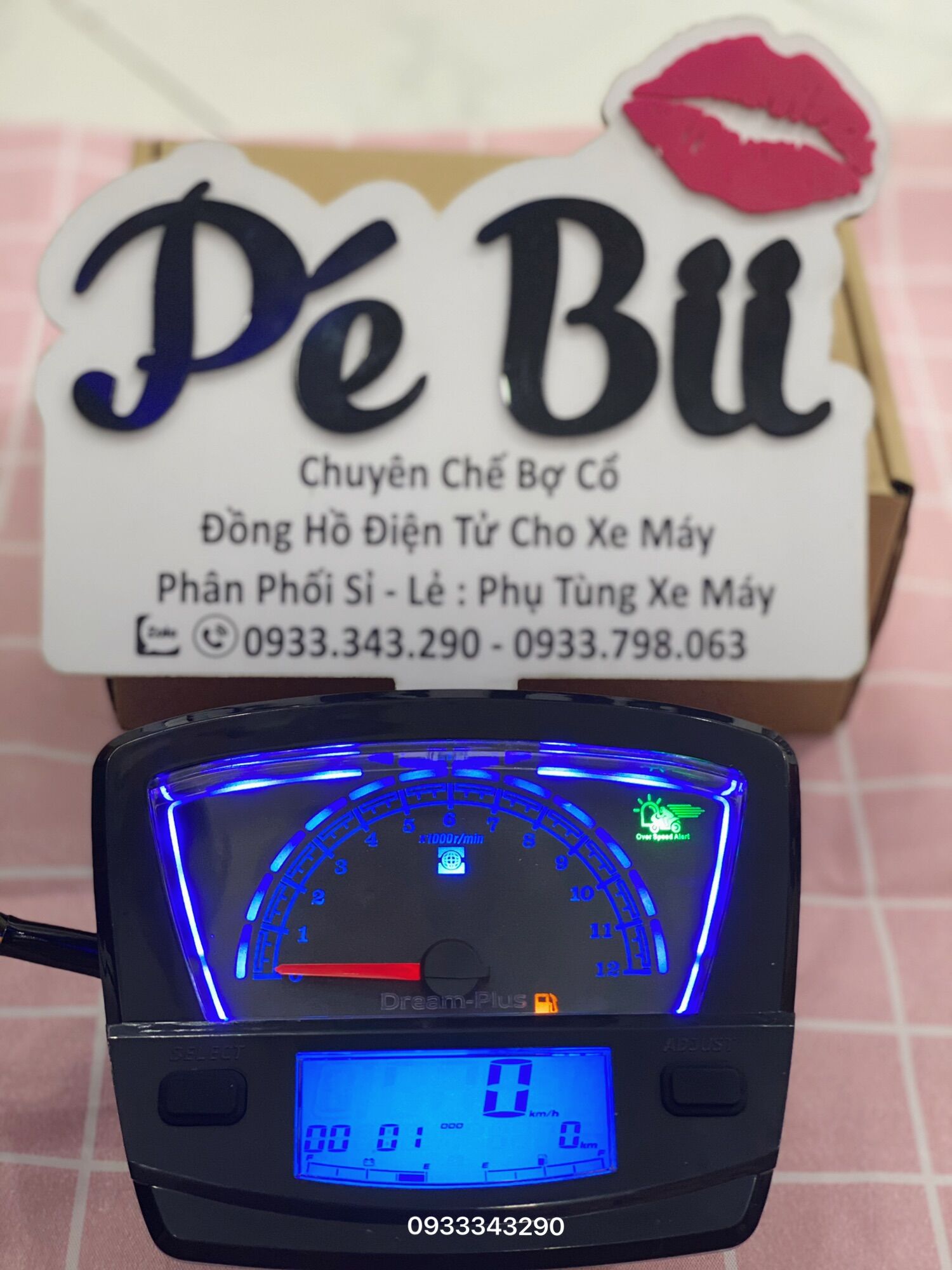 💥 NEW - HOT 💥 ĐỒNG HỒ ĐIỆN TỬ DÀNH CHO XE MÁY UMA DREAM