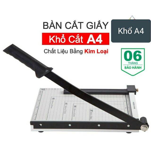 Bàn cắt giấy khổ a4 chất liệu bằng kim loại