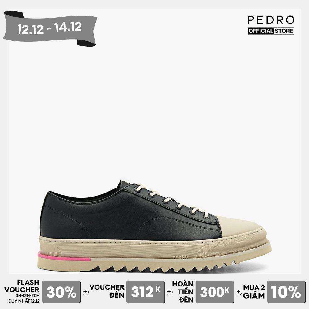 [12.12 - Flash voucher 30% - Hoàn tiền đến 300K + Tích Lũy 800K + Mua 2 giảm 10% - 12.12 - 14.12] PEDRO - Giày sneakers nam cổ thấp Owen Court PM1-76210218-01