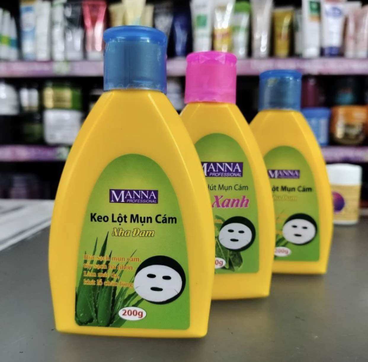 Keo lột mụn nha đam Manna 200g hàng cty