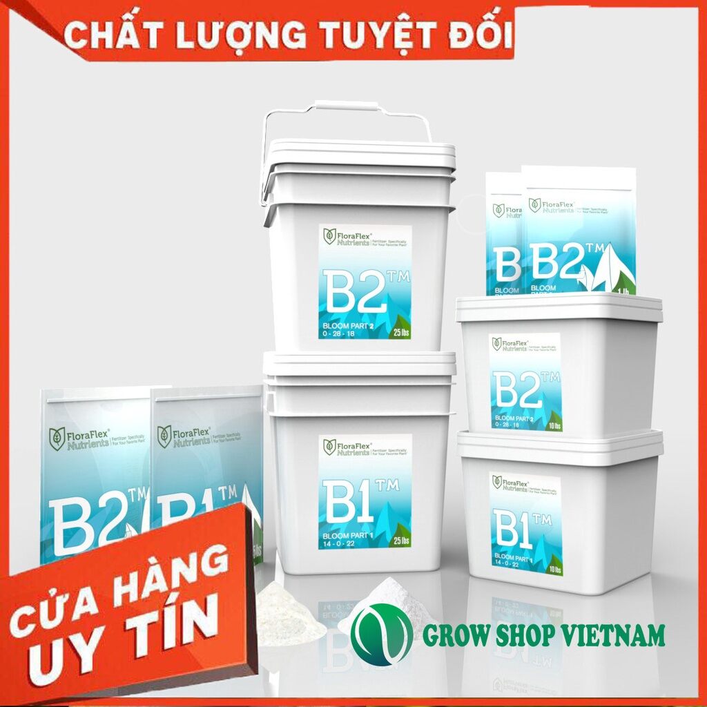 Phân bón Flora  Flex B1/B2 chuyên dùng cho cây trồng.