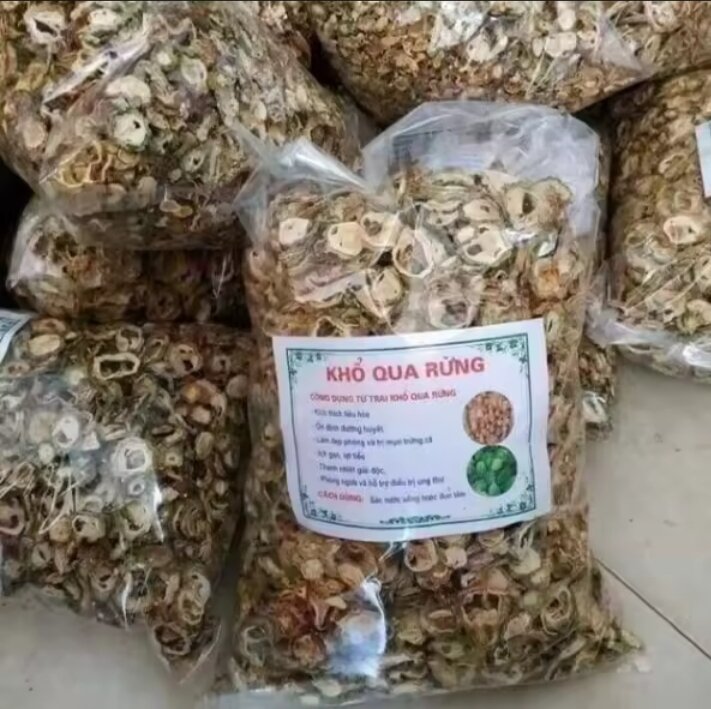 Mướp đắng khổ qua thái lát vụ mới thơm đẹp 500g