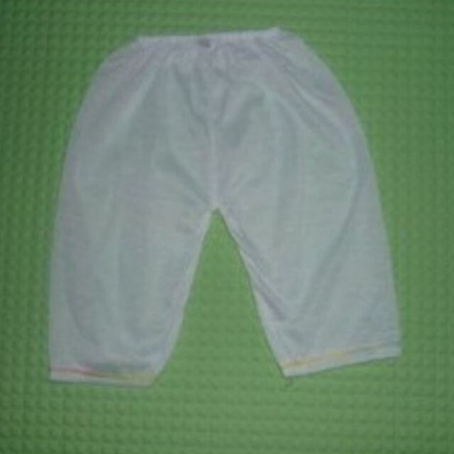 Set 10 quần dài trắng mỏng cho bé sơ sinh đến 12kg