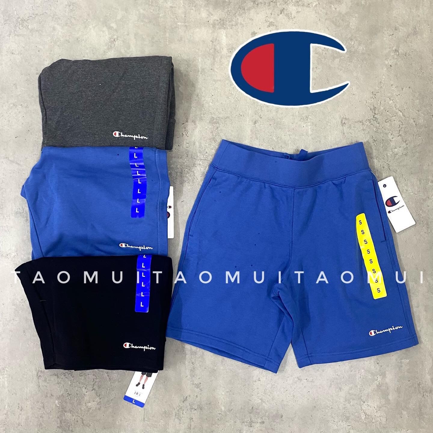 Quần đùi Short nỉ Champion chính hãng