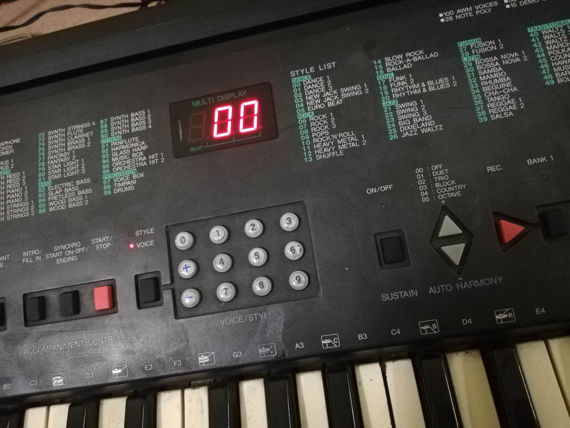 Yamaha Psr 200 Organ