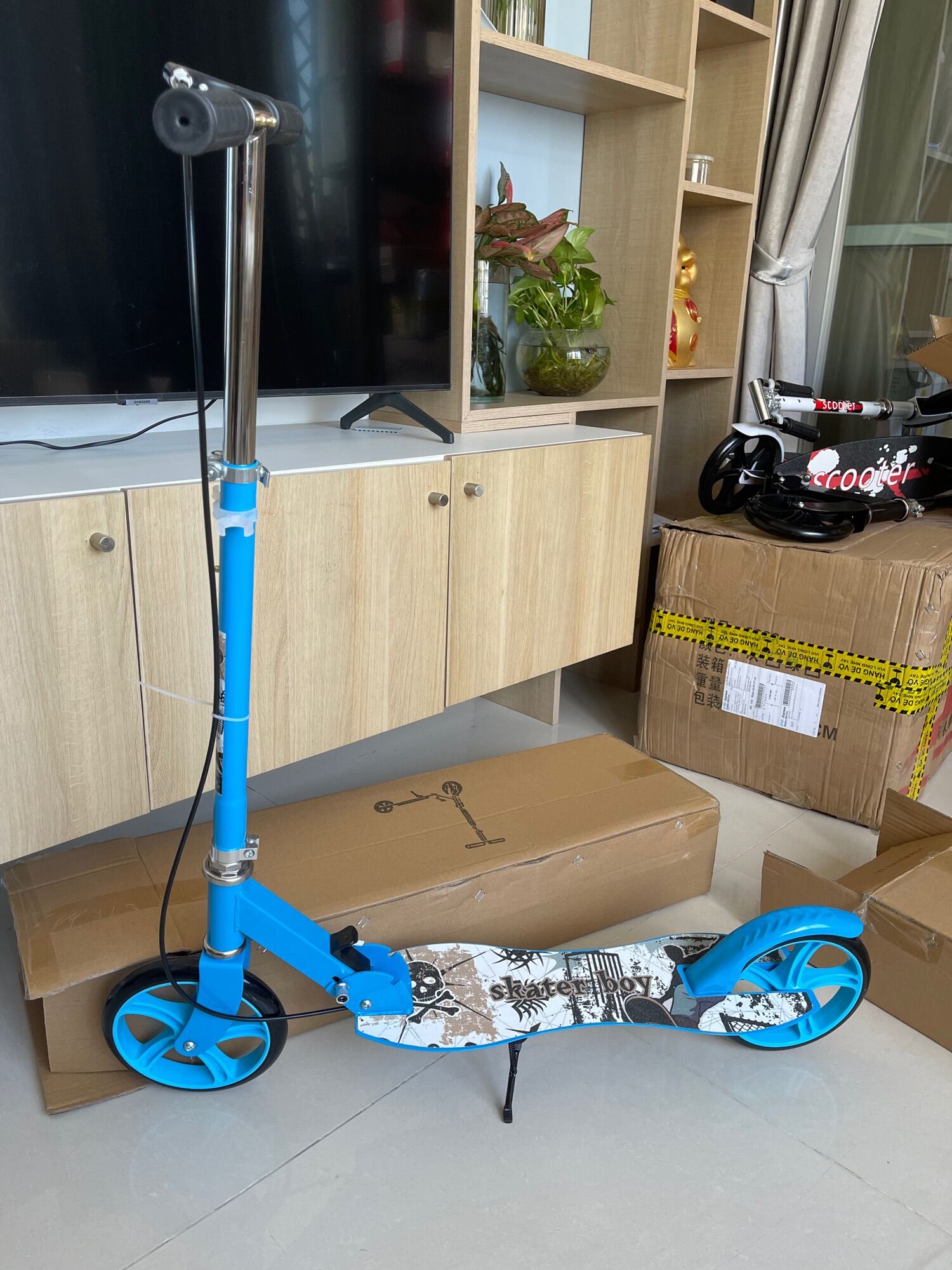 Xe trượt scooter cho bé từ 7 tuổi tải 80kg