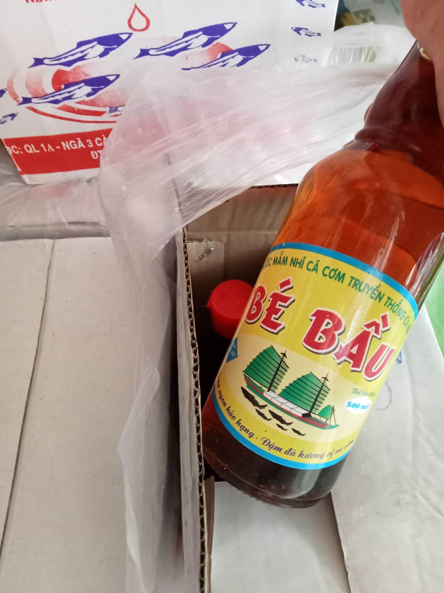 Combo 2 chai nước mắm Bé Bầu đặc biệt (chai thủy tinh 500ml)