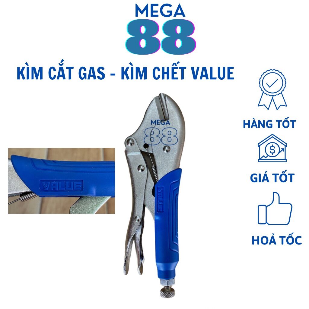 Kìm cắt gas Value cắt ống 3-10mm - kìm kẹp gas , kìm chết
