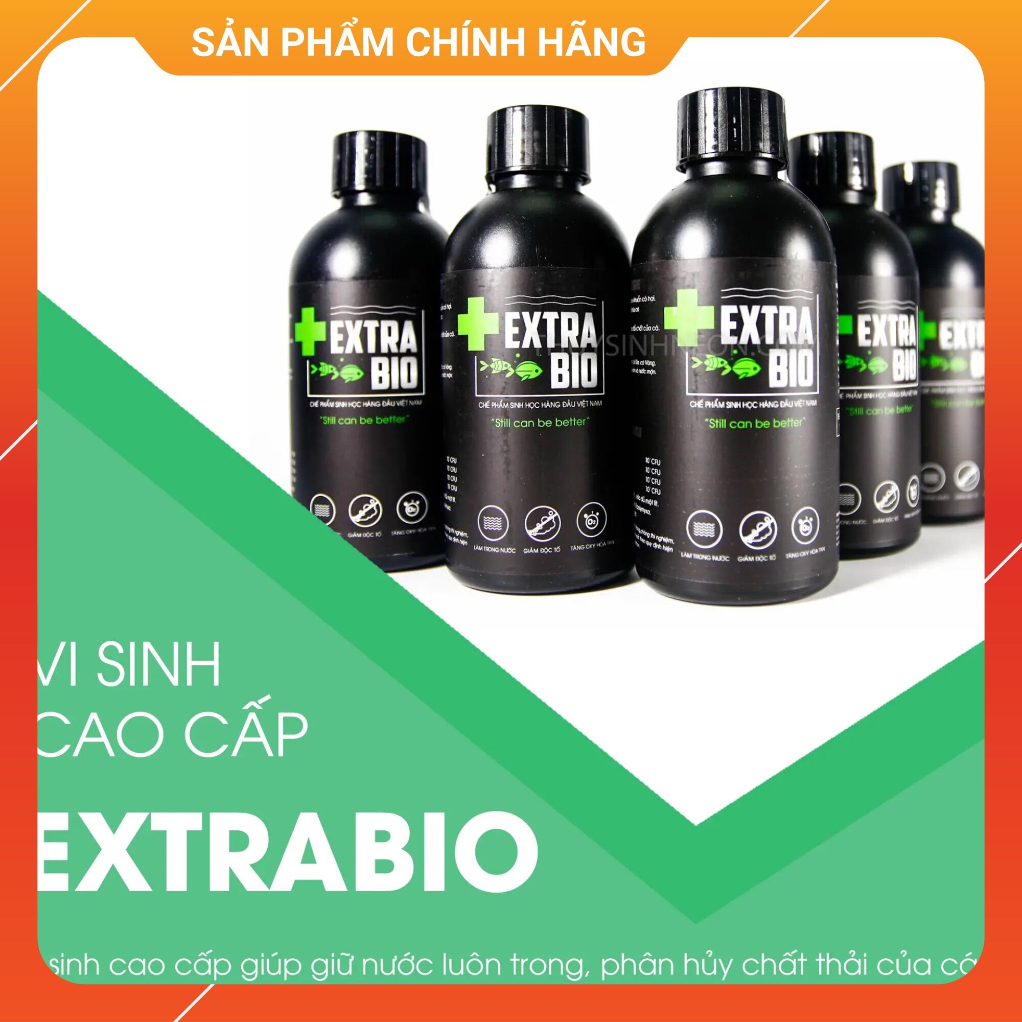 Vi sinh extra bio - tạo môi trường vi sinh ổn định bể cá