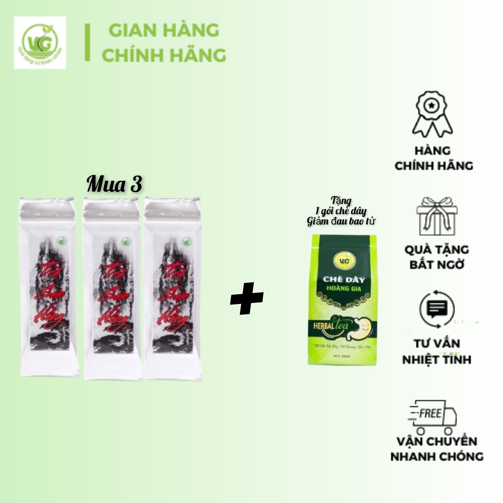 Trà sam hồng free ship combo 3 gói 500gram tặng 1 gói chè dây hoàng gia thanh nhiệt mát gan ngủ ngon