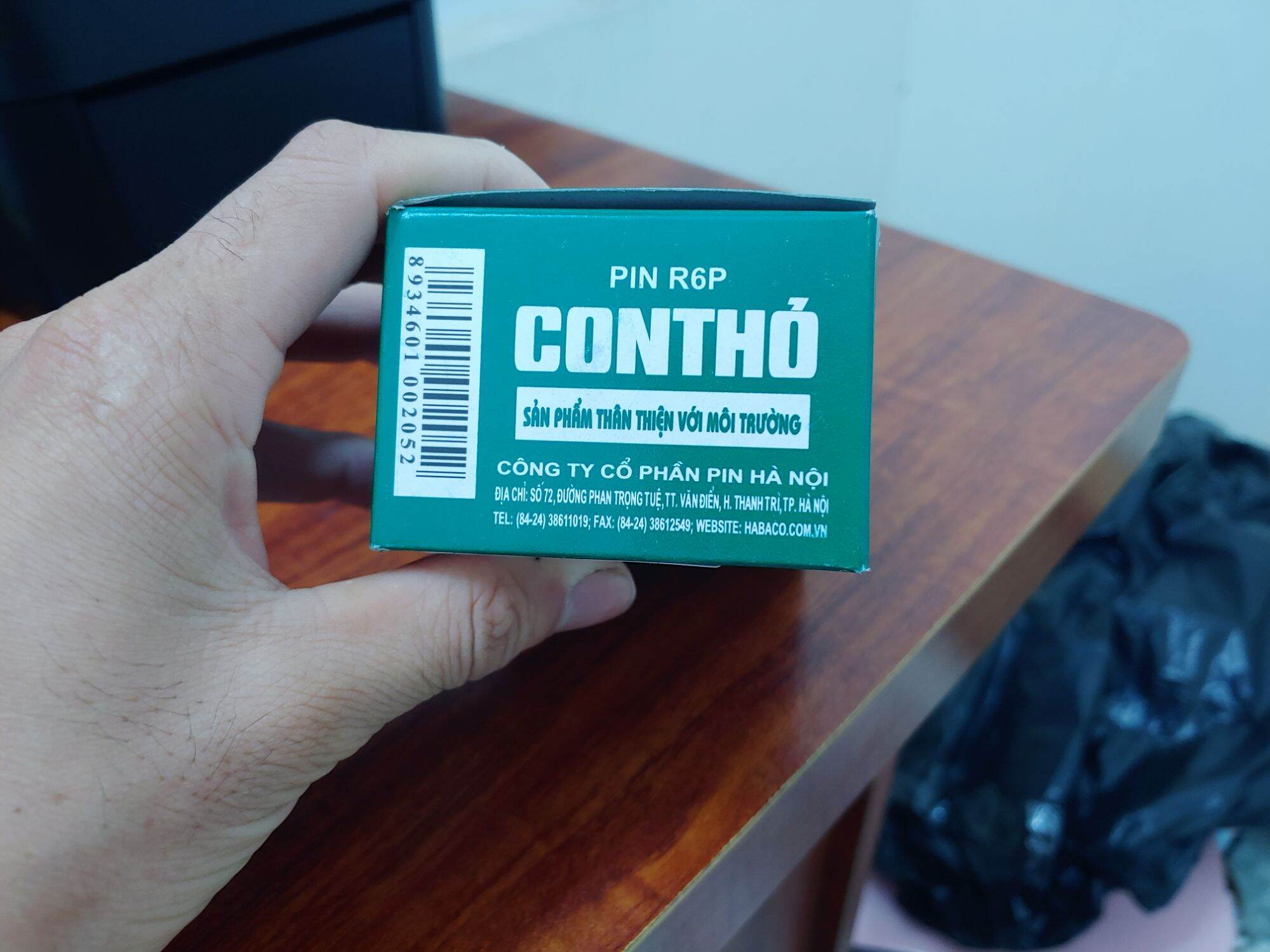 vỉ 4 viên Pin con thỏ
