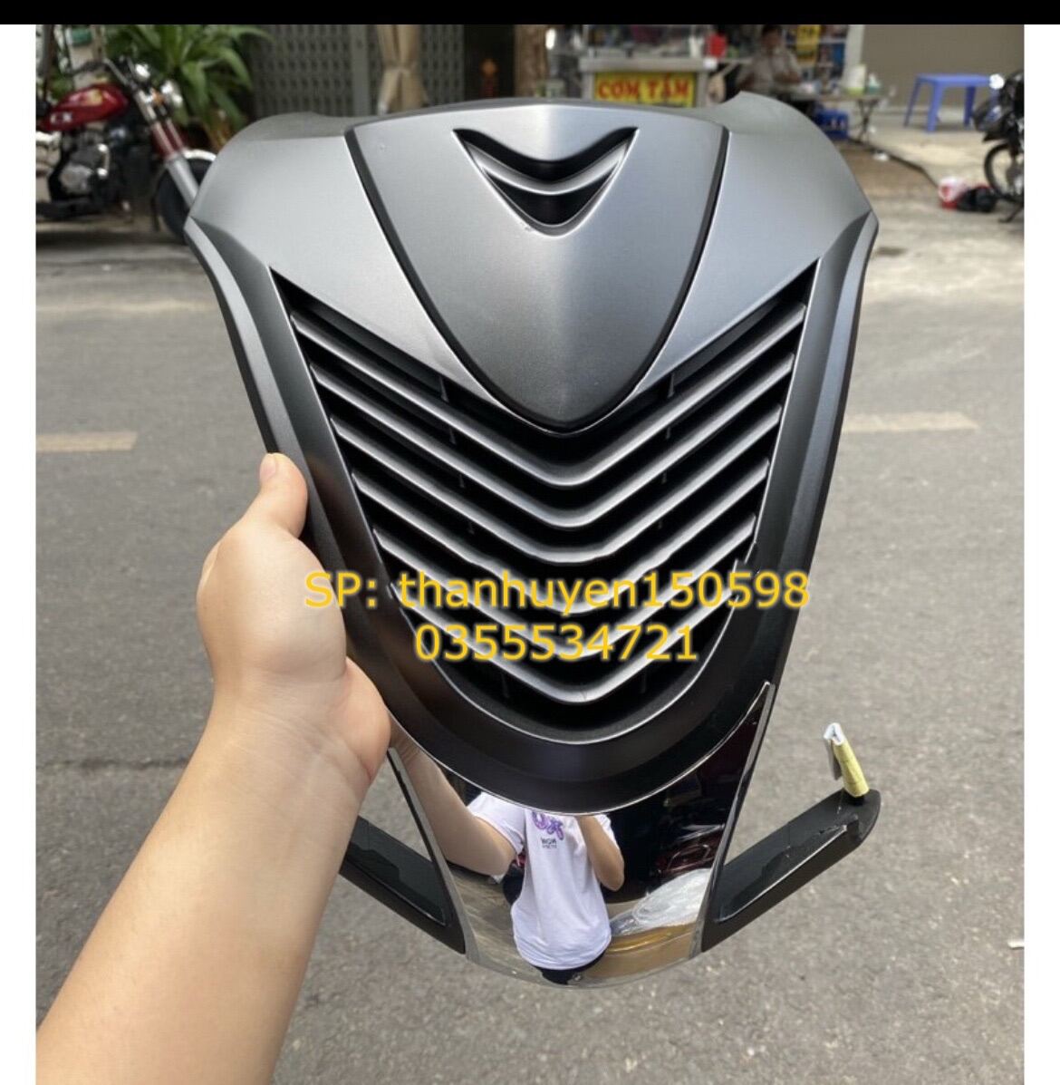 Mặt nạ xe vision 2021 kiểu ý chính hãng Motorart  Shopee Việt Nam