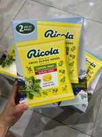 Kẹo Ho Làm Dịu Cổ Họng Giảm Đau Rát Họng Ricola 105 Viên - Mỹ
