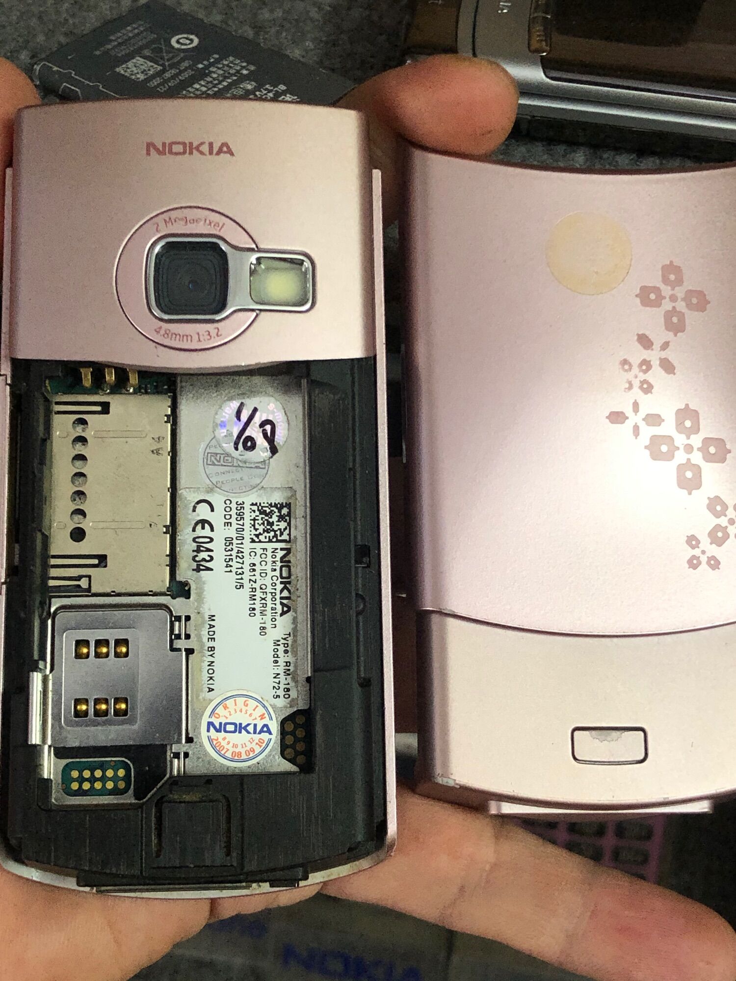 Nokia N72 Pink Công Ty