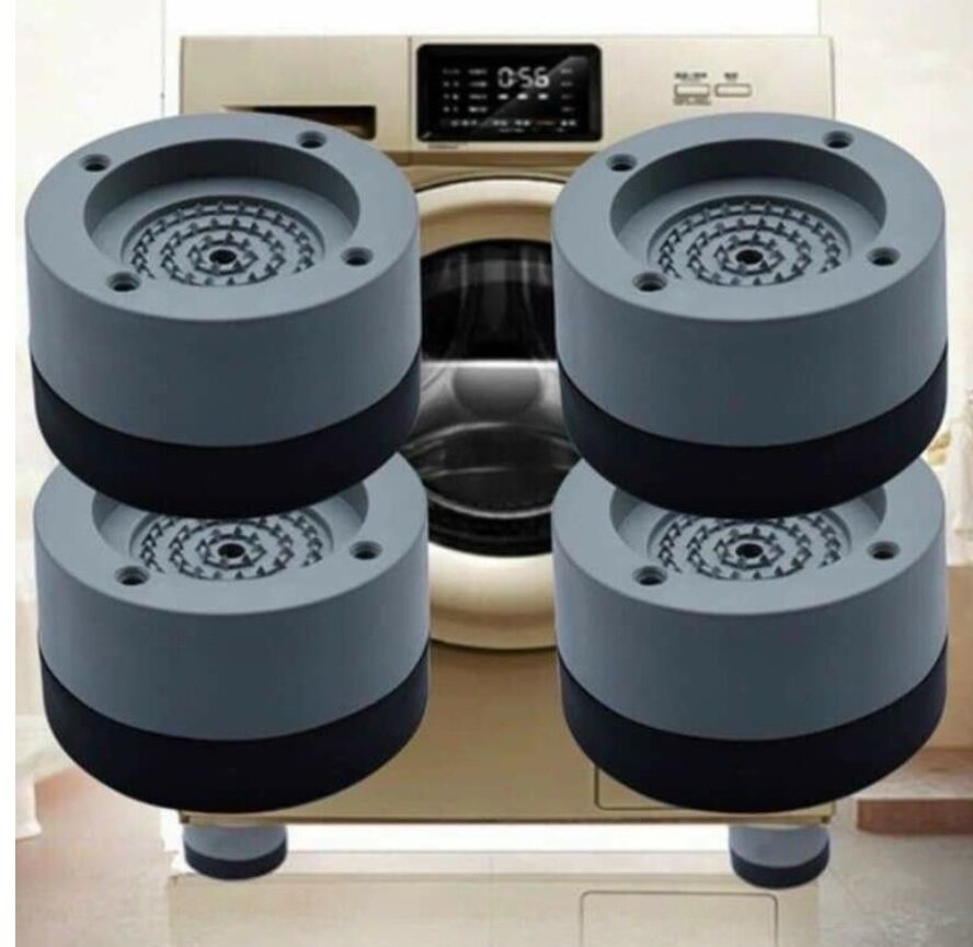 BỘ 4 ĐẾ KÊ MÁY GIẶT SILICON CHỐNG RUNG