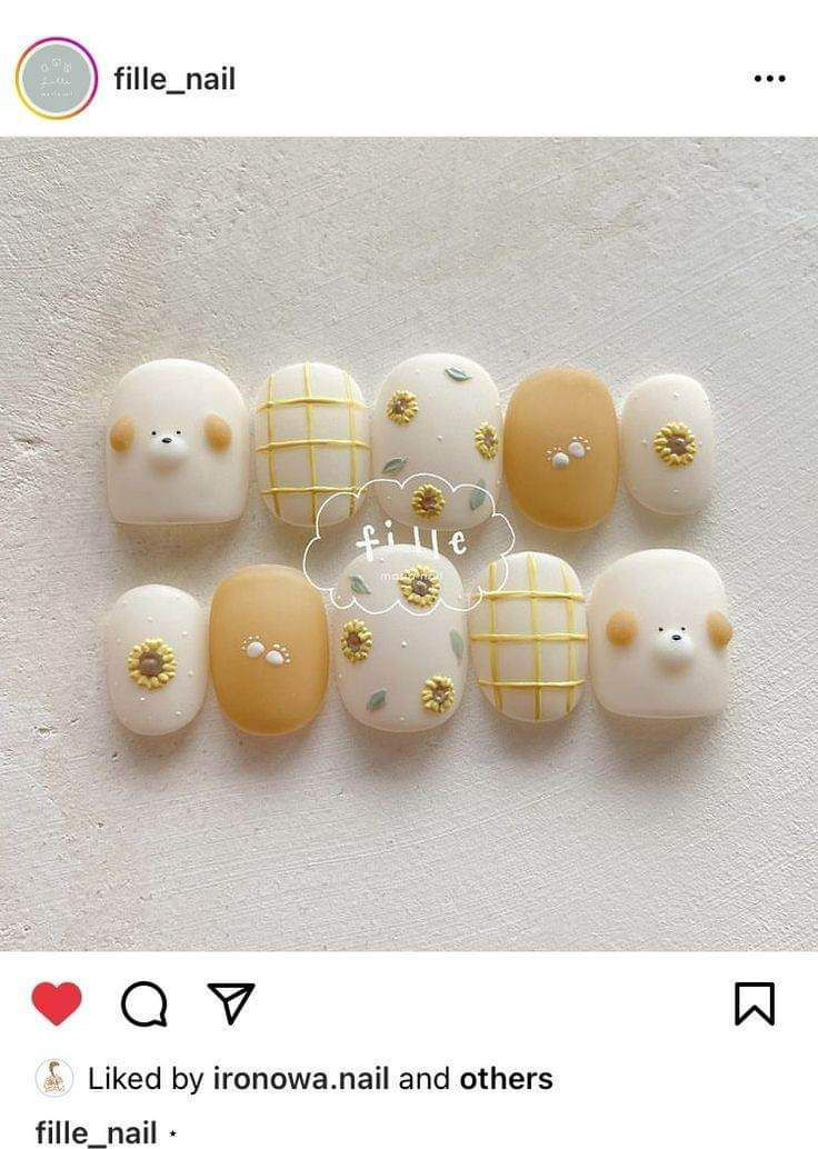 combo nail của khách