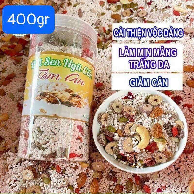 Bột sen ngũ cốc tâm an 400gr