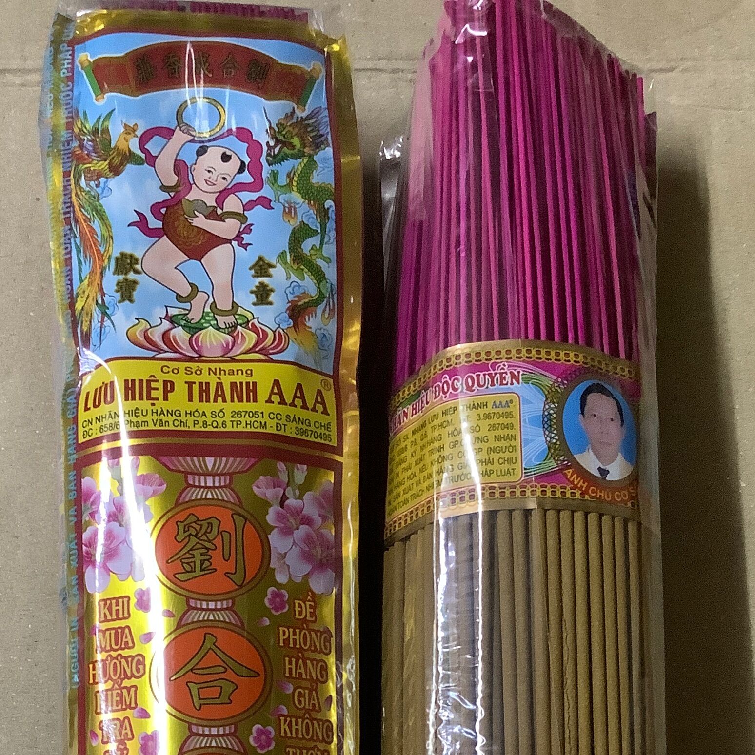 Nhang 3A (Natra) 4 tắc size L