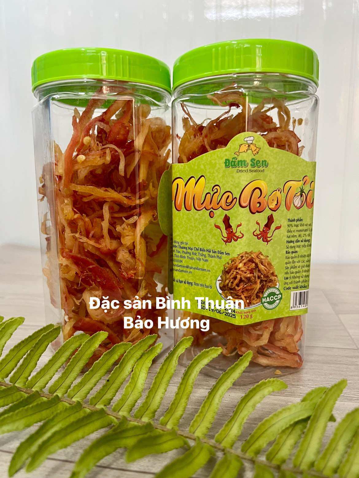 Mực bơ tỏi ăn liền - Đầm Sen ( 120 gam )