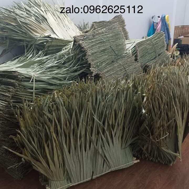 ComBo 10 Tấm cỏ tranh,lá con lá kè lợp nhà chòi.tranh tre nứa lá