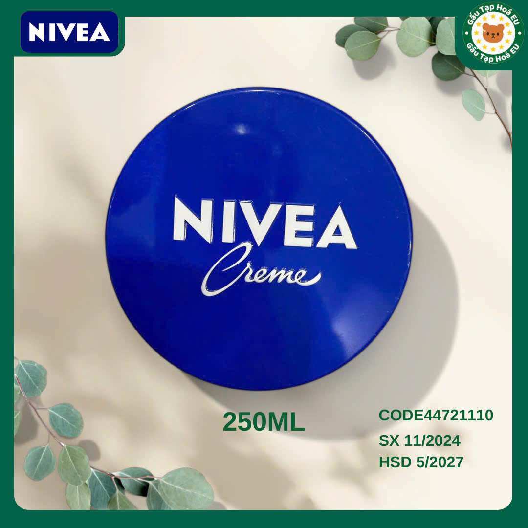 Kem dưỡng ẩm Nivea Creme hộp thiếc xanh (Đức)