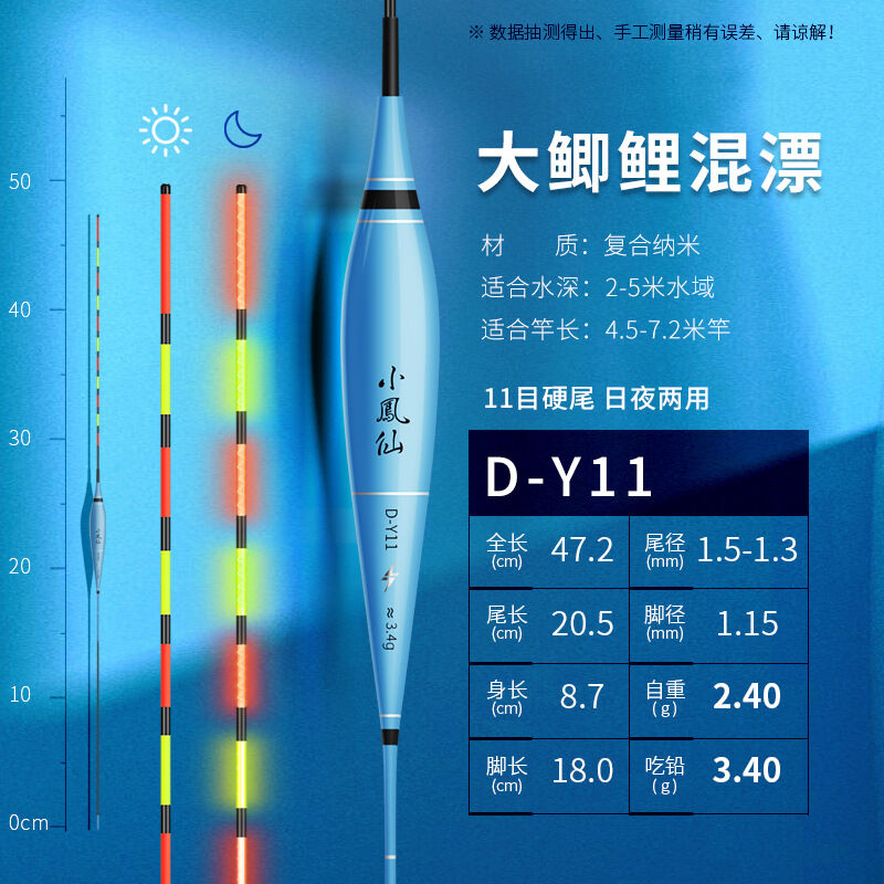 Ít impatiens dọc cứng đuôi bể phao câu cá dạ quang trôi cho dòng sông hồ hồ chứa ao thiết bị câu cá nâng cấp