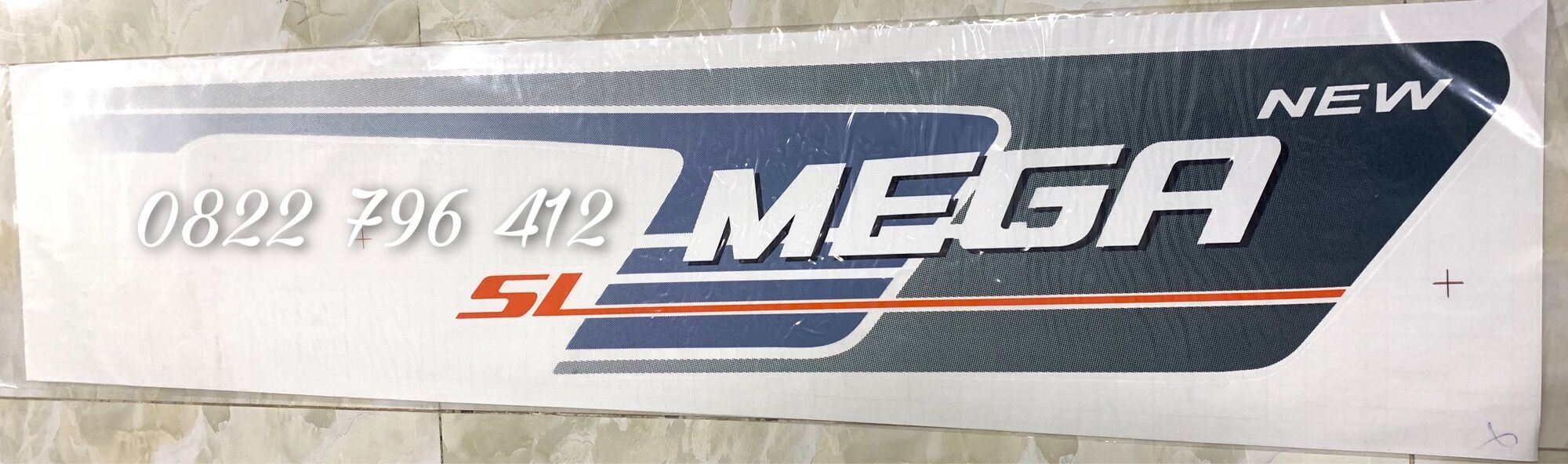 Tem xe tải Mega Sl. Tem dán xe tải Mega