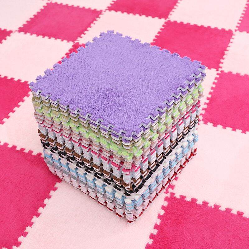 Thảm xốp ghép mặt lông 30x30x1cm