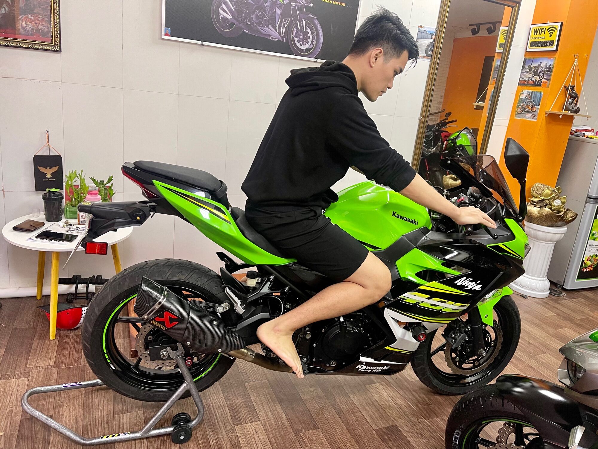 Ben nâng cố định 2 trong 1