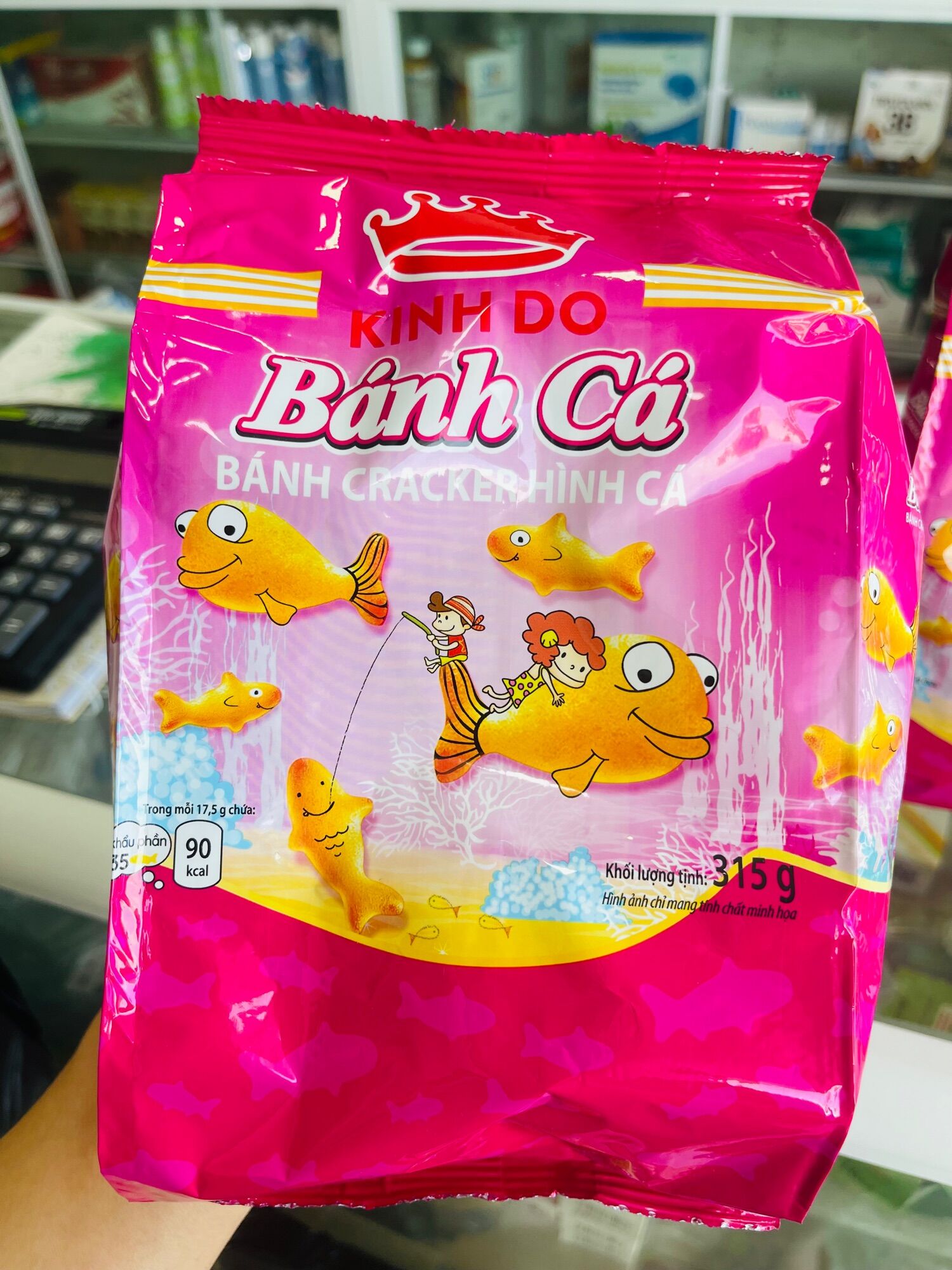 Bánh cá mặn kinh đô 315g