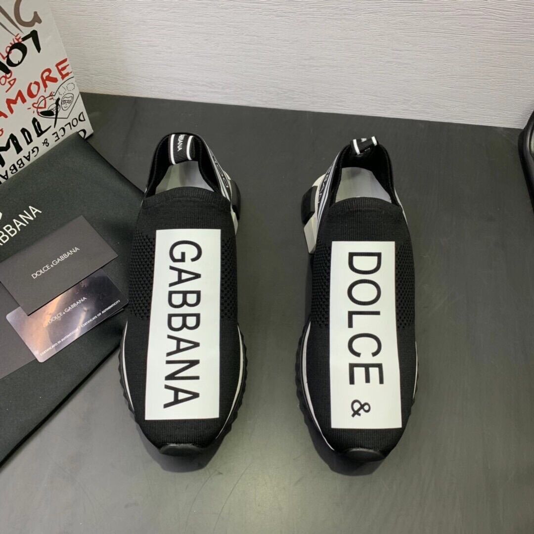 Giày lười chun dolce gabana