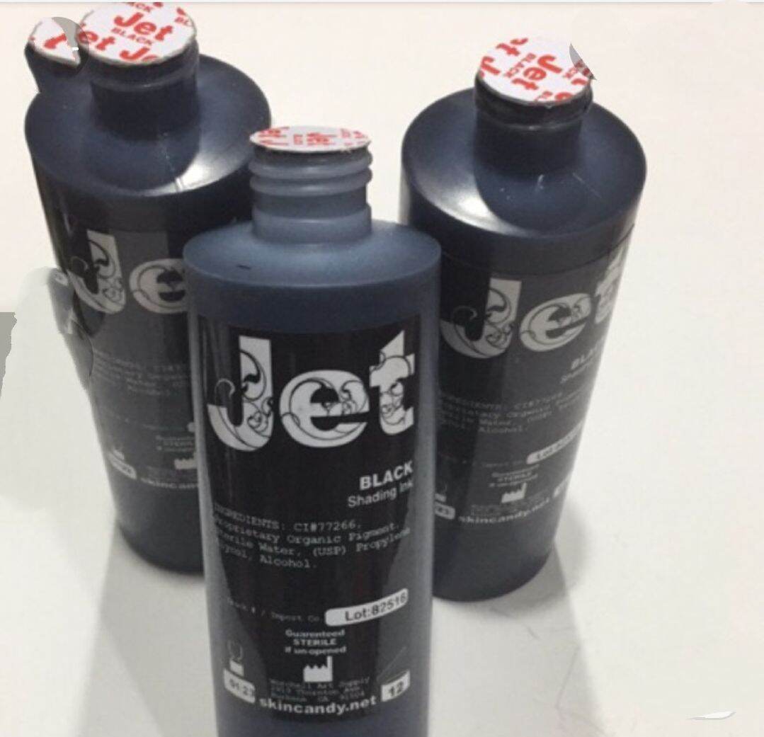 Mực xăm hình Jet Back Đen