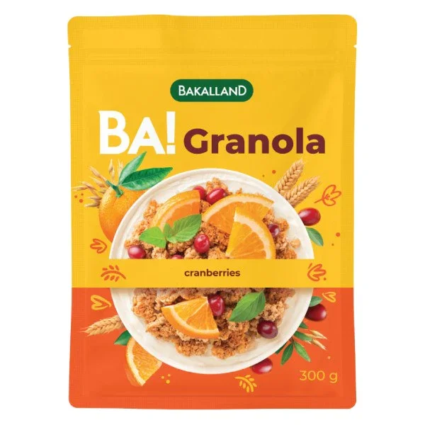 [DATE MỚI] NGŨ CỐC BAKALLAND BA! GRANOLA NAM VIỆT QUẤT 300G