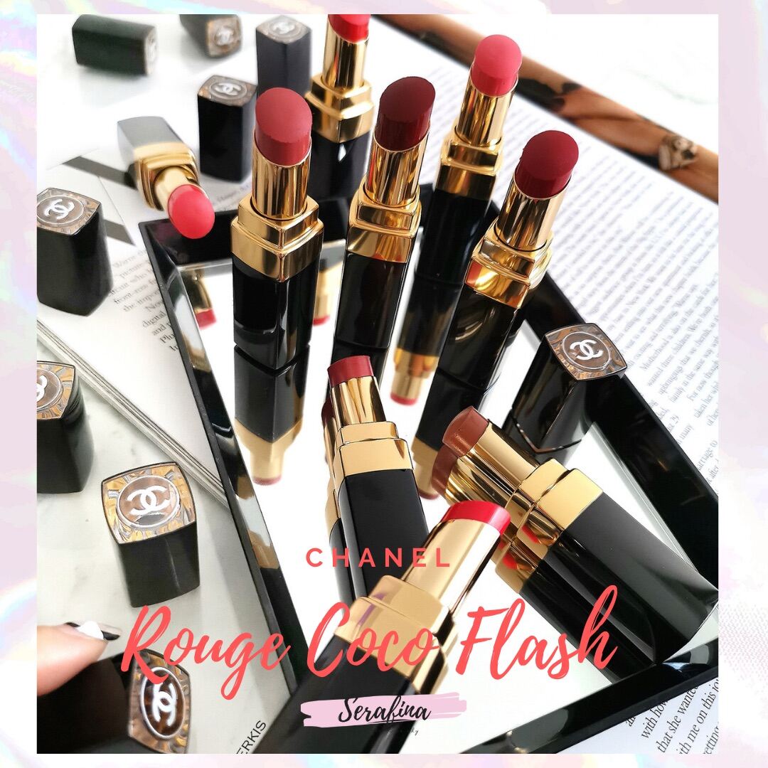 118 Freeze - Hồng cam phớt - Son CHANEL ROUGE COCO FLASH dưỡng môi căng  bóng, lên màu chuẩn 3g fullbox 