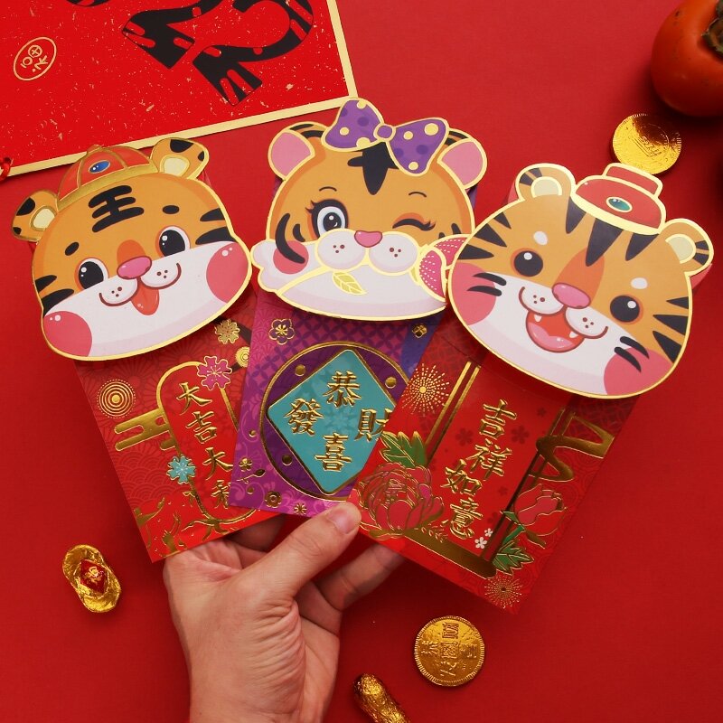 Lì Xì 2022 Con Hổ Siêu Cute Đẹp Độc Lạ
