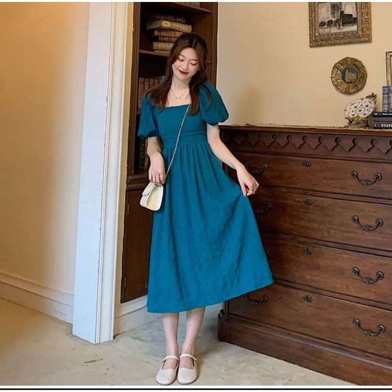 (60-90kg) MIN HOUSE BIGSIZEBIGSIZE Đầm maxi nơ lưng D905