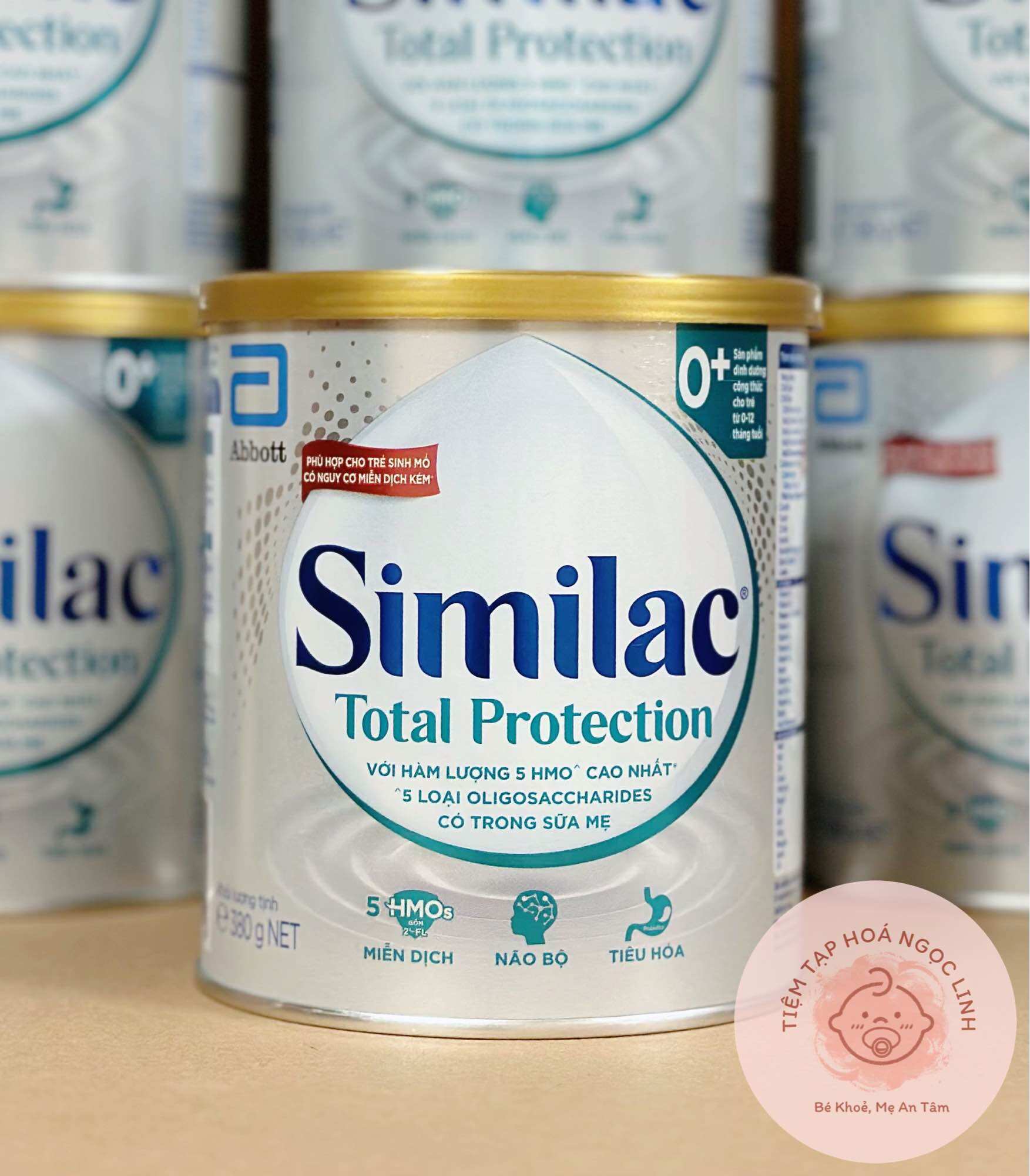 Sữa bột SIMILAC TOTAL PROTECTION 0+ (0-12 tháng tuổi) 380g